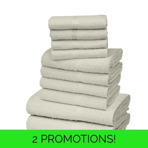 10pc Towel Bale Cream