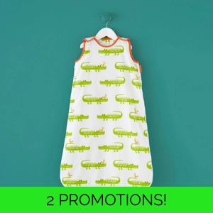 CROCODILE SMILES SLEEPING BAG