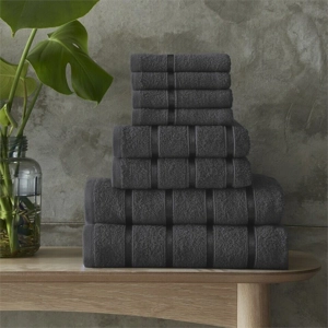 Boston 8-piece Towel Bale Dark Grey