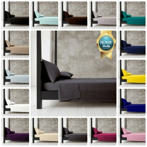 DIAMOND PLAIN DYED FLAT SHEETS