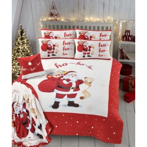HoHoHo Father Christmas Teddy Fleece