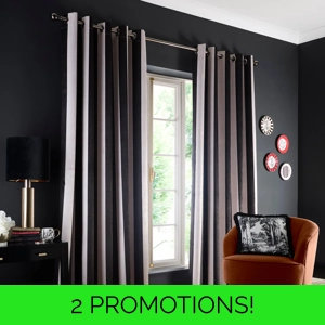 Festivo Circus Stripe Black Velvet Curtains