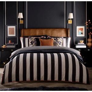 Festivo Circus Stripe Black 200TC