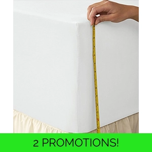 180TC Extra Deep Fitted Sheets