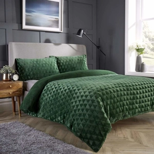 Green Geo Teddy Fleece