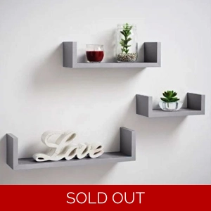 FLOATING SHELVES TRIO