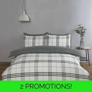 Harris Tartan Check Grey