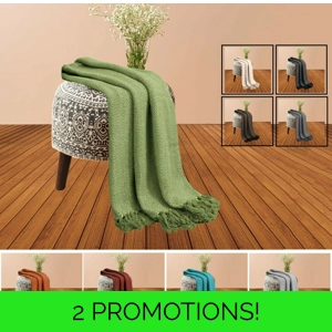 HERRINGBONE THROW