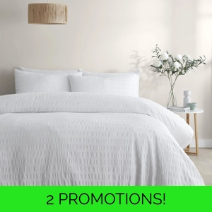 Honley Seersucker White