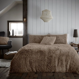 Long Pile Teddy Fleece Natural