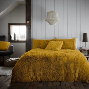 Long Pile Teddy Fleece Ochre