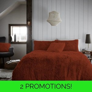 Long Pile Teddy Fleece Rust