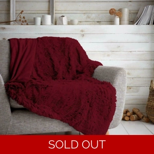 Hug Snug Throw Red