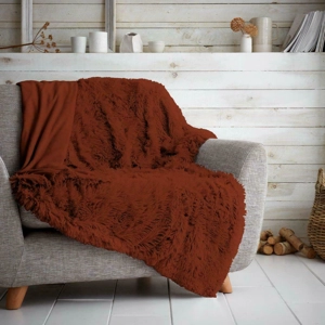 Hug Snug Throw Rust