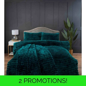Luxury Faux Fur Rabbit Racing Green