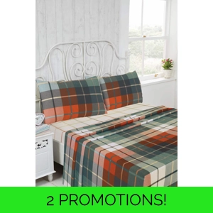 Lomond Terracotta Sheet Set
