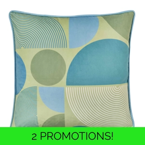 Ingo Velvet Cushions Green