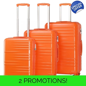 3pc British Traveller Orange