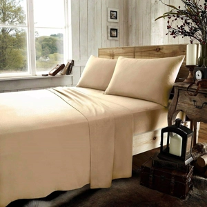 MOCCA BRUSHED COTTON SHEETS
