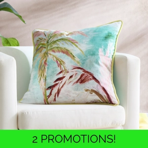 Appletree™ Leilani Green Cushion