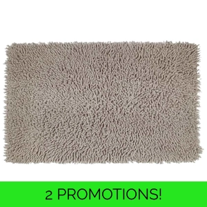 Cotton Loop Bathmat Taupe