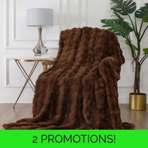 Rabbit Bubble Faux Fur Mocha