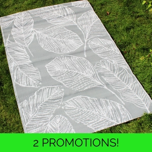 Fusion™ Matteo Outdoor Rug Grey