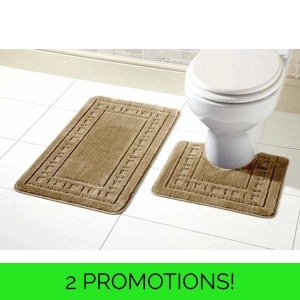 MIAMI BATHMAT SET BISCUIT