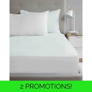 White Microfibre Sheet Sets