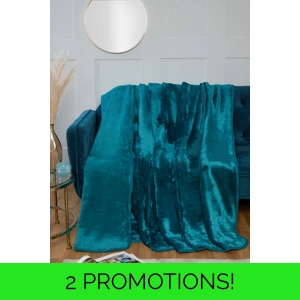 Luxury Mink Blanket Teal