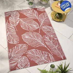 Fusion™ Matteo Outdoor Rug Terracotta