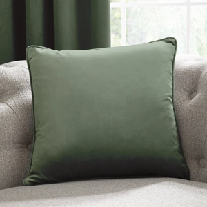 Bottle Green Velvet Montrose Cushions