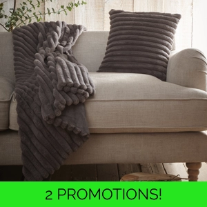 Morritz Faux Fur Charcoal