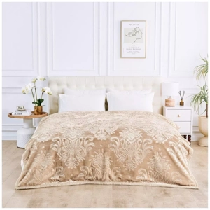 Rashel Damask 4kg Blanket Natural