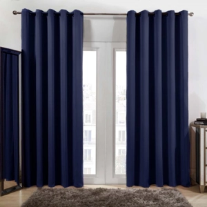 Navy Blackout Curtains