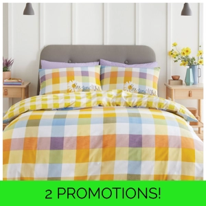 BeeYouTiful Gingham Sunflower Ochre