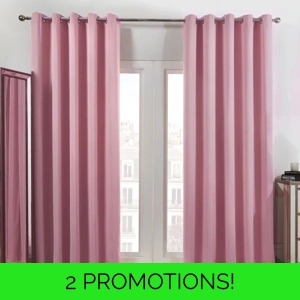 Pink Blackout Curtains