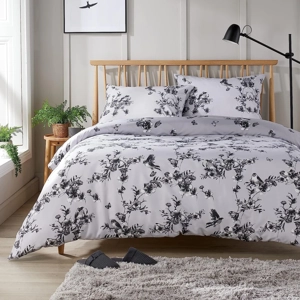 Blossom Birds Grey
