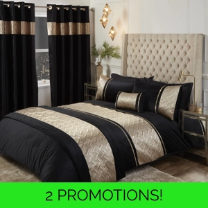 Capri Velvet Black Gold
