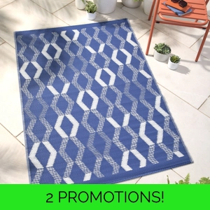 Rico Outdoor Rug Blue