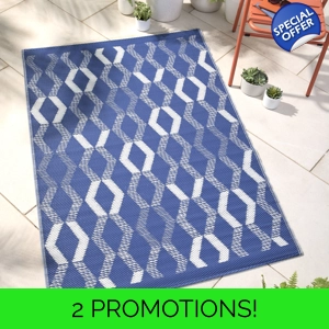 Rico Outdoor Rug Blue