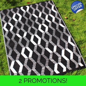 Rico Outdoor Rug Black