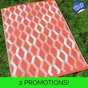 Rico Outdoor Rug Terracotta