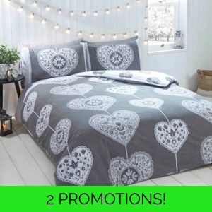 Scandi Heart Grey
