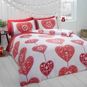 Scandi Heart Red