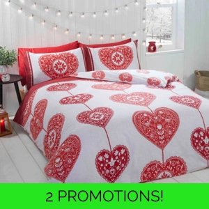 Scandi Heart Red
