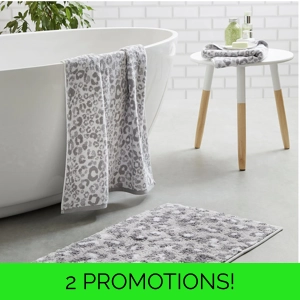Animal Print Bathmat