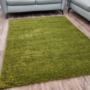 Shaggy Rug Green