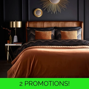 Laurence Llewelyn-Bowen™ Siena Spice Velvet Throw
