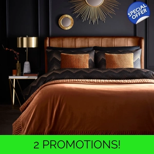 Laurence Llewelyn-Bowen™ Siena Spice Velvet Throw